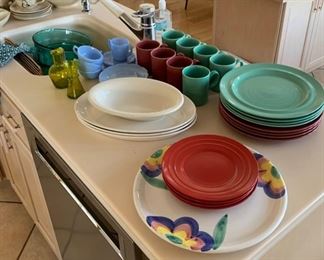 More Colorful Dishes and Serving Pieces