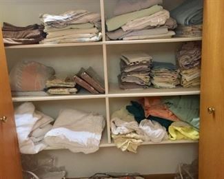 SO MANY Linens!!