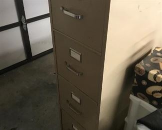 4 Drawer File Cabinet $ 50.00