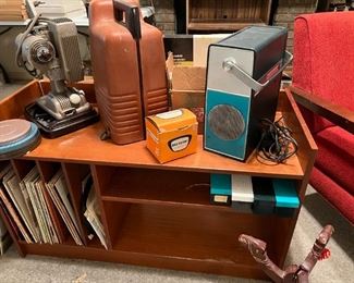 Mobler music entertainment stand, teak Denmark