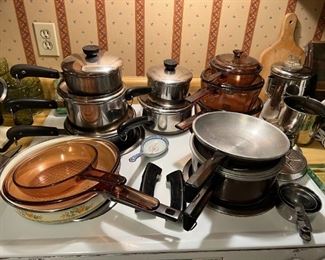 Nice pots and pans