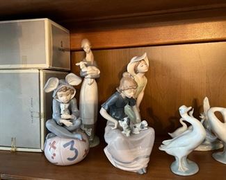 Lladro with boxes