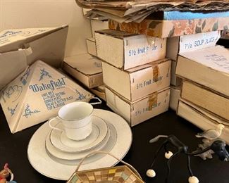 Wakefield serving pieces and dishes