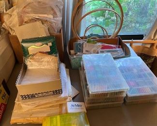 Floss and card making