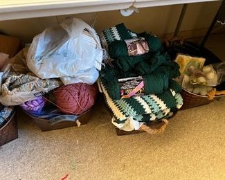 Yarn, started projects