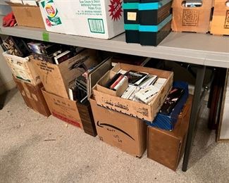 VHS and Music Tapes