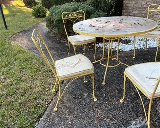 60s Table and chairs