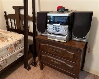 Pair of twin beds