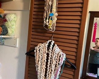 Lots of shell necklaces