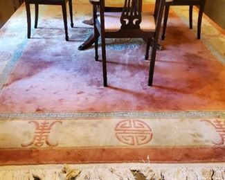 Large Chinese roomsize rug