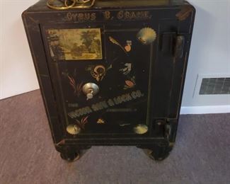 Antique Safe. Victor Safe and Lock Co.