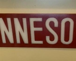 From the field house scoreboard at UW Madison