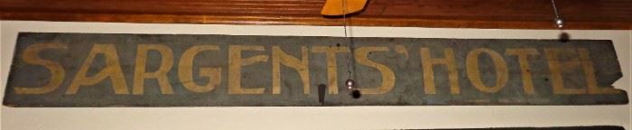 Early Minneapolis boarding house sign
