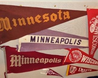Great old felt pennants