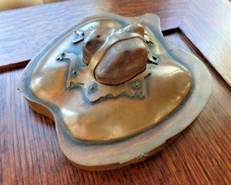 Fabulous studio arts copper hand mirror