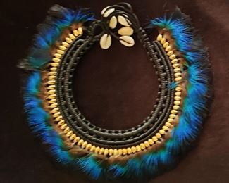 Gorgeous Feathered Collar