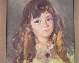 Sketch Painting of Barbara Rush