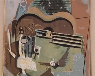 "Ma Jolie" Orig. Litho after Picasso