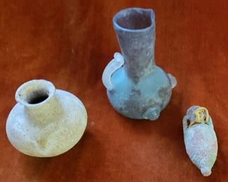 Roman Glass Vessel SOLD!  & other artifacts (Roman Glass SOLD)