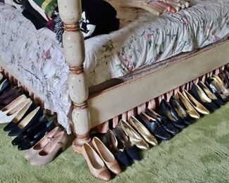 Tons of Ladies' Designer Shoes by Chanel, YSL, Ferragamo; Dolce Cabbana, Bruno Magli, Stuart Weitzman and Charles Jourdain