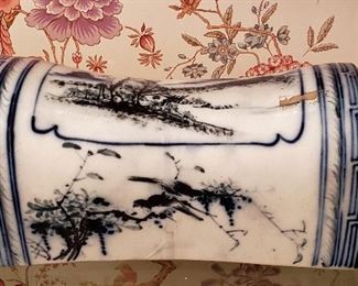 Antique Chinese Porcelain Pillow