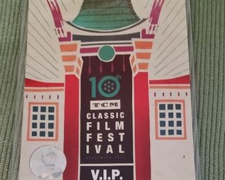 Ms. Rush's VIP Pass for the 10th. Annual TCM Classic Film Festival
