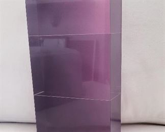 "Violet"  Orig. Acrylic Sculpture by Vasa Mihich, signed, 1987