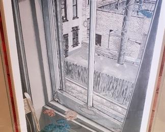 "Rear Window" Orig. Litho by Henry Fonda