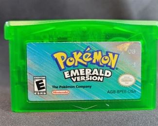pokemon emerald version game boy advanced 100% authentic