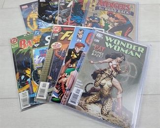 Marvel Comics  The Avengers The Road Back #22 Fantastic Four #512 Wolverine Origins #33  Gen #13  DC Comics  The Flash #201 and #202 Wonder Woman #222 Batman the Dark Knight #23 Superman The Action Comics #689 Batman Knight's End #510