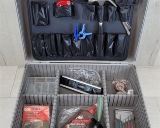metal case with tools