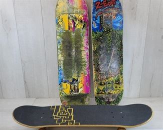 3 skateboards - skate boards
