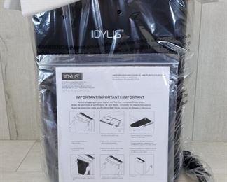 Air Purifier - HEPA Filter - 1395 square feet - 3 air flow settings - ultra quiet performance - open box brand new (opened box to confirm) - 1 sealed HEPA filter & 1 charcoal filter included. 