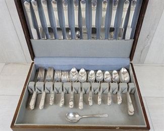 1940 Silver Rose Pattern
