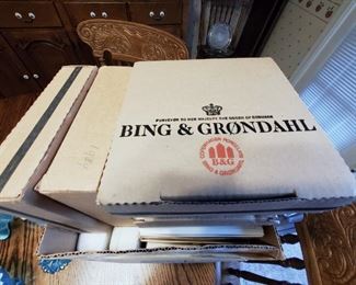 B&G Bing and Grondahl plates 1970's and 80's