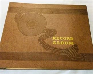 Record Album with 10 Records 