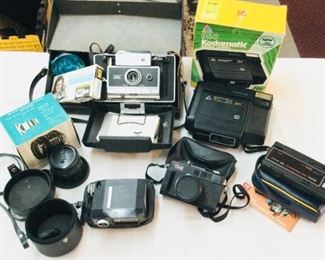 Vintage Camera Lot 