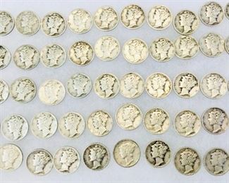 There are Thousands of Silver Dimes Mercury Head & Roosevelt 
