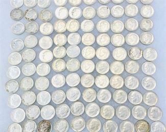 There are Thousands of Silver Dimes Mercury Head & Roosevelt 