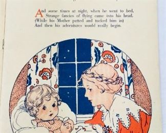 Antique 1916 Santa Claus Chrismas Book 