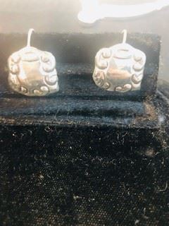 Sterling Silver Pierced Earrings 