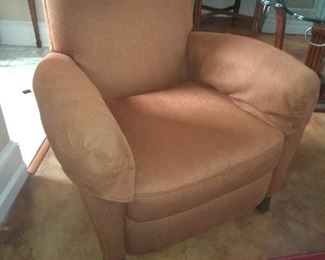Rust Club Chair $200