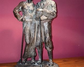 Vintage golfing couple (The Austin Co.)