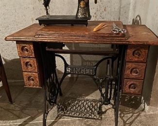 Antique Singer sewing machine 