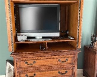 Armoire and TV