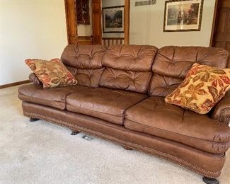 Vintage leather sofa 