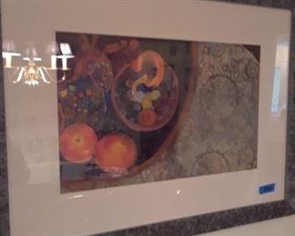 Original framed art, Edith Hill Smith