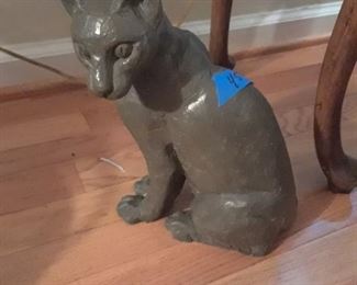 Cat sculpture
