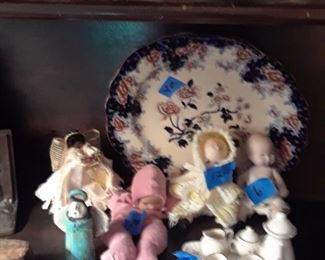 English transferware plate