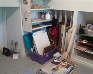 Many more art supplies